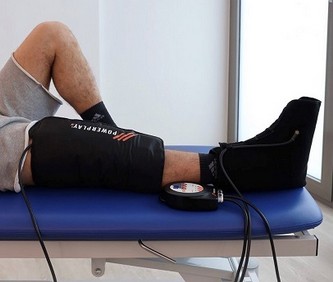 Dispositivo crioterapia e compressione